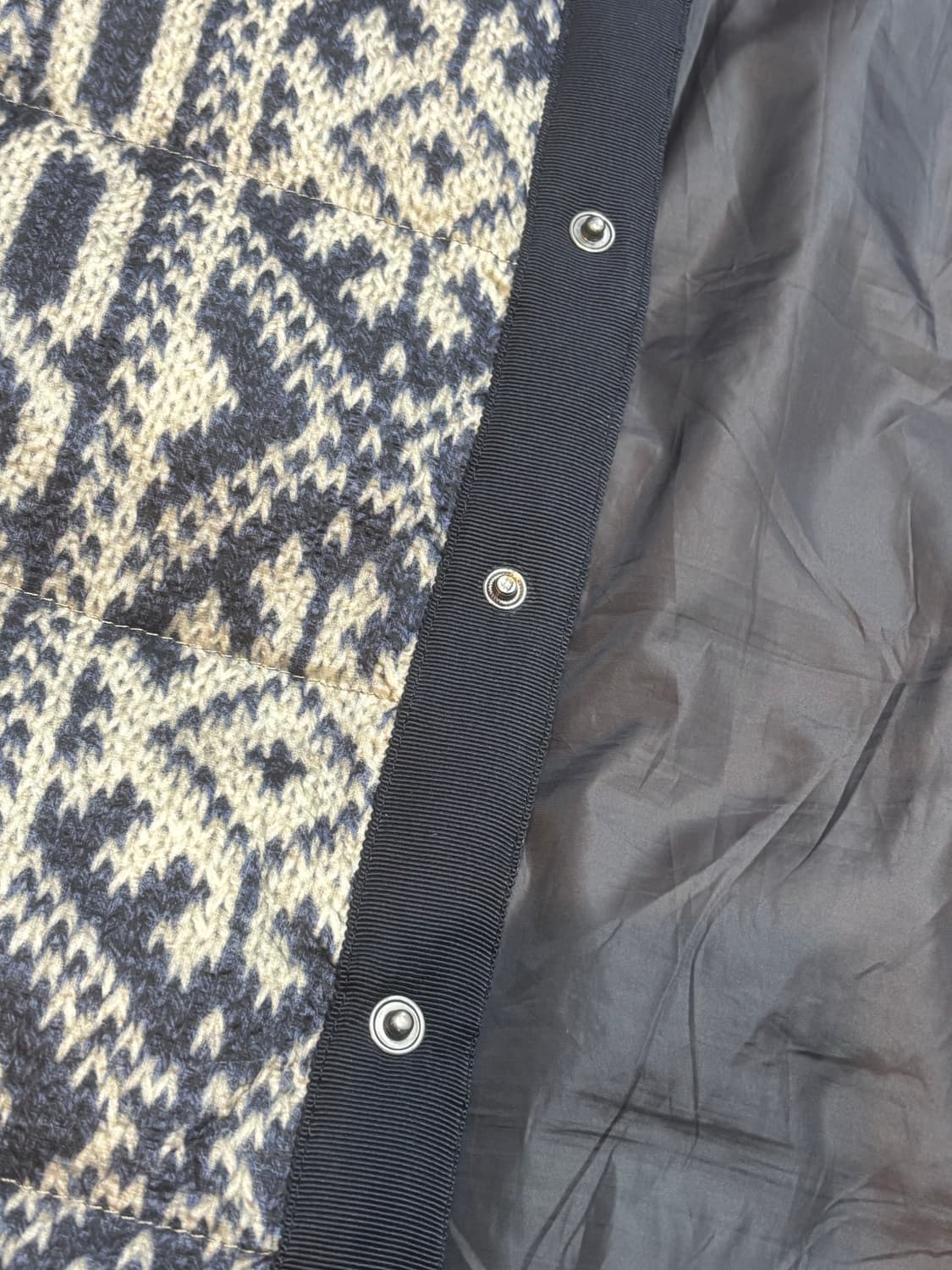 시스템 옴므 울카라 경량 구스 다운 셔켓 상품이미지8