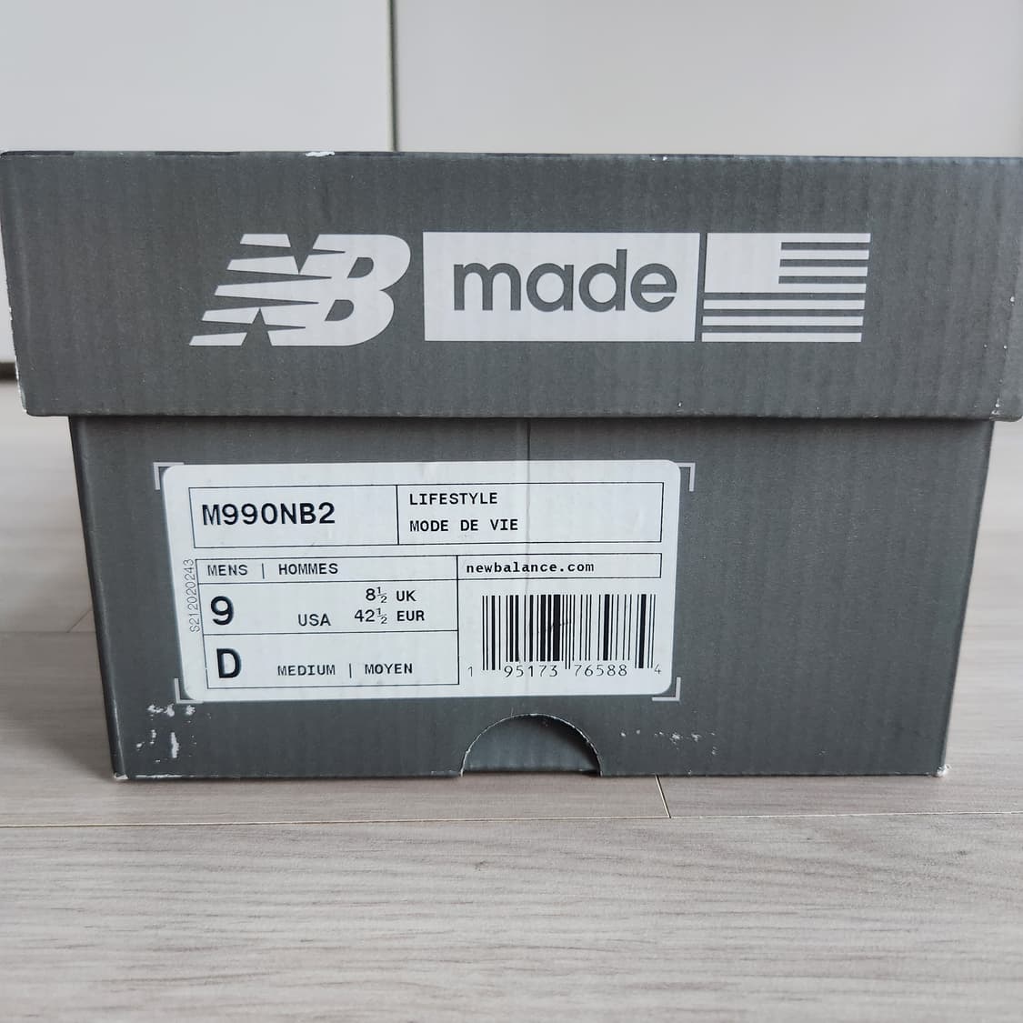 뉴발란스 m990v2 네이비 상품이미지3