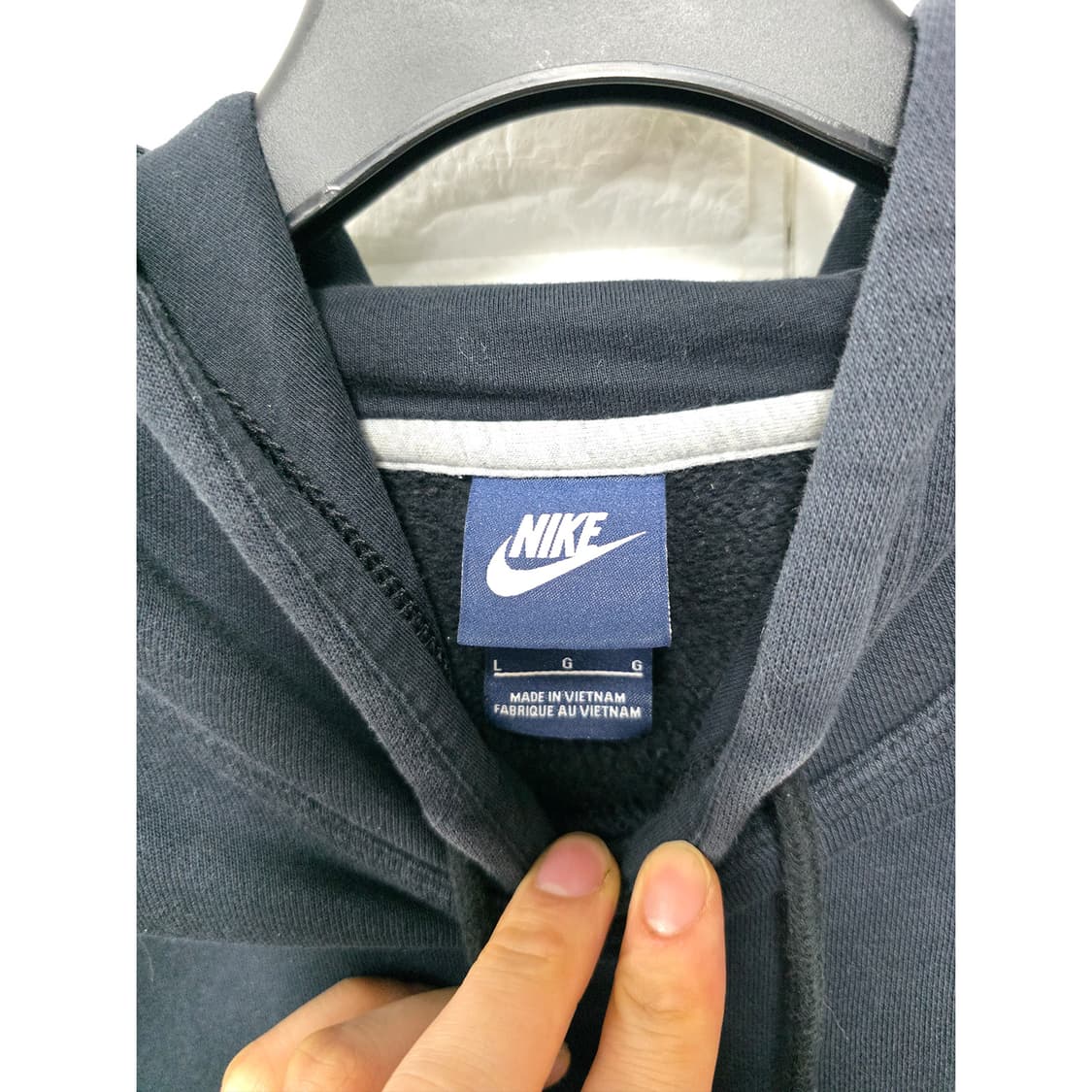 택포// 나이키 Nike 후드티 블랙 L 상품이미지2