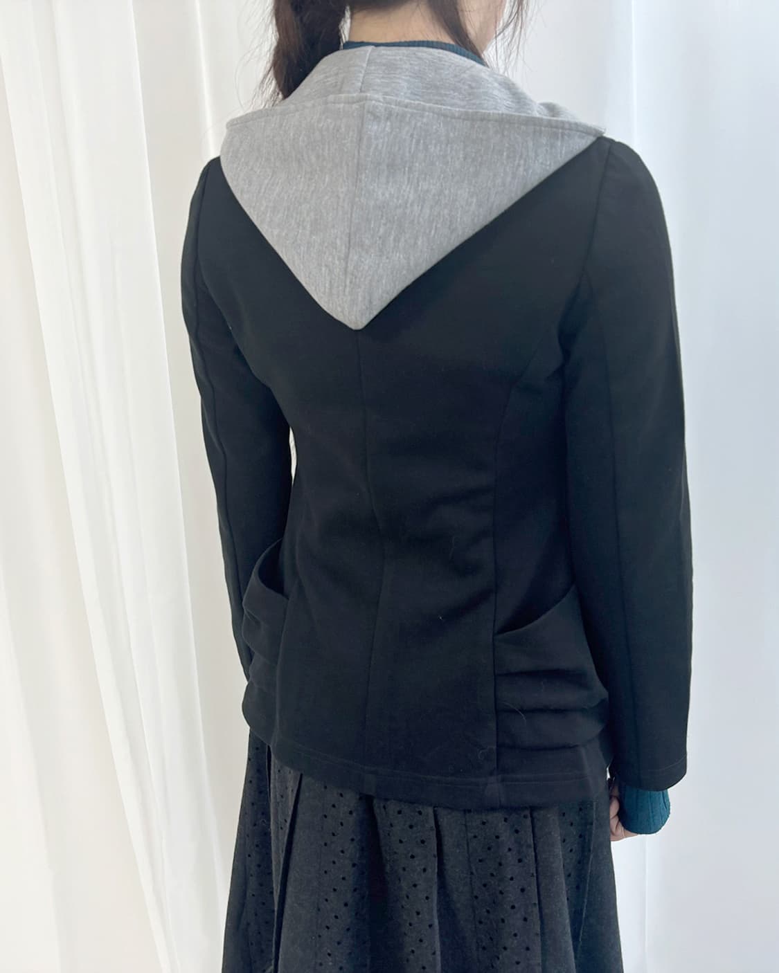 Armoire Caprice 후드 탈부착 저지 자켓 상품이미지7