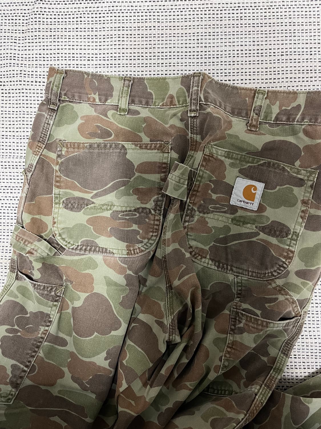 00s 빈티지 칼하트 덕카모 워크팬츠 상품이미지1