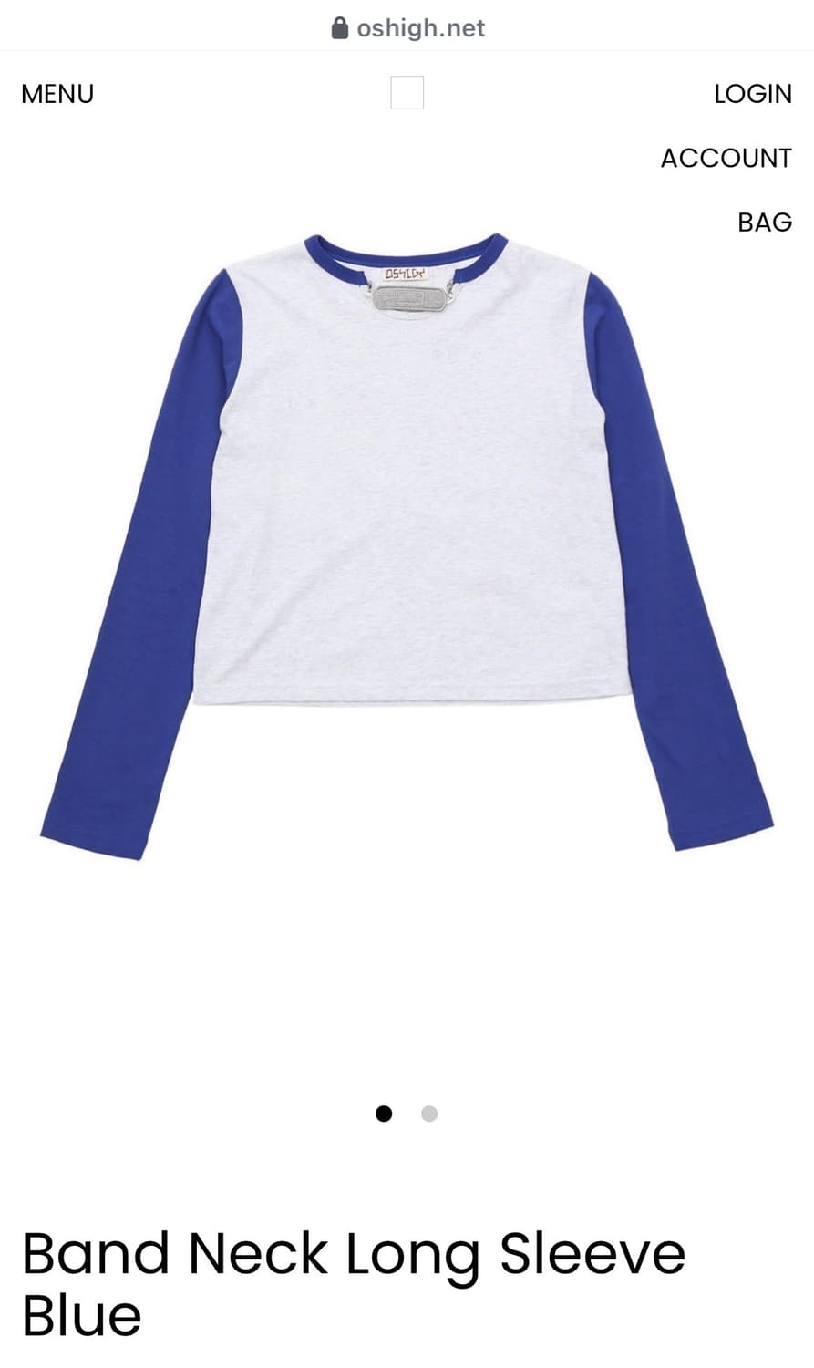 오스하이 oshigh 롱슬리브 구함 상품이미지1