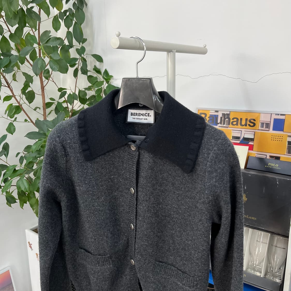 베르니스 2024 캐시미어 블렌드 가디건 XS 상품이미지2