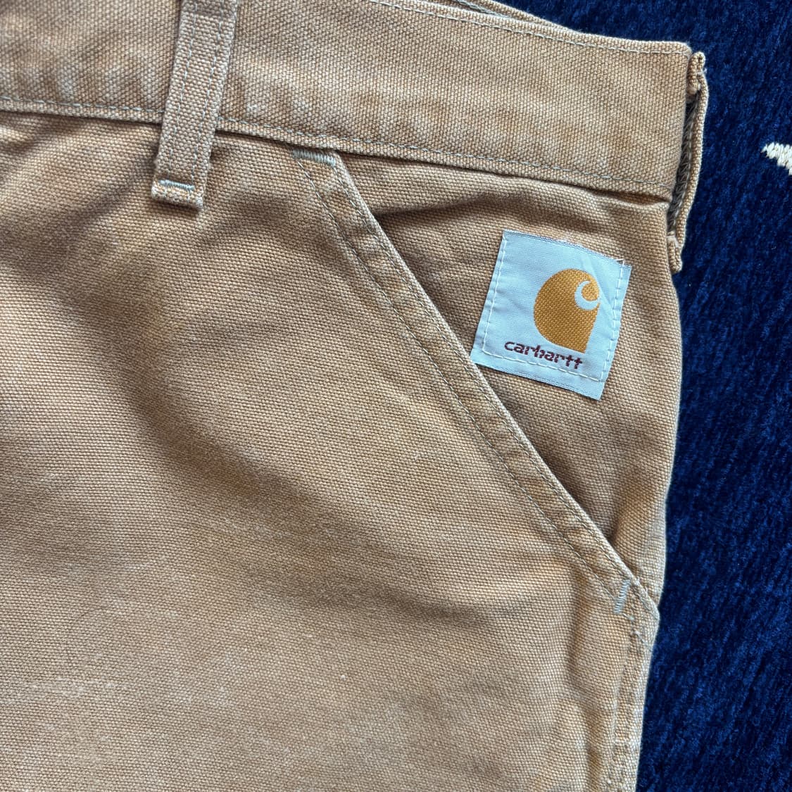 90s 칼하트 더블니 헌팅 팬츠 상품이미지2