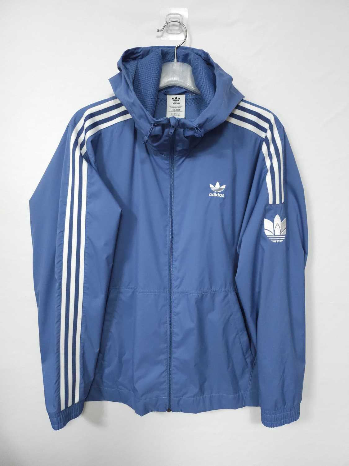 아디다스 블루 불꽃 후드바람막이 2XL 110 상품이미지1