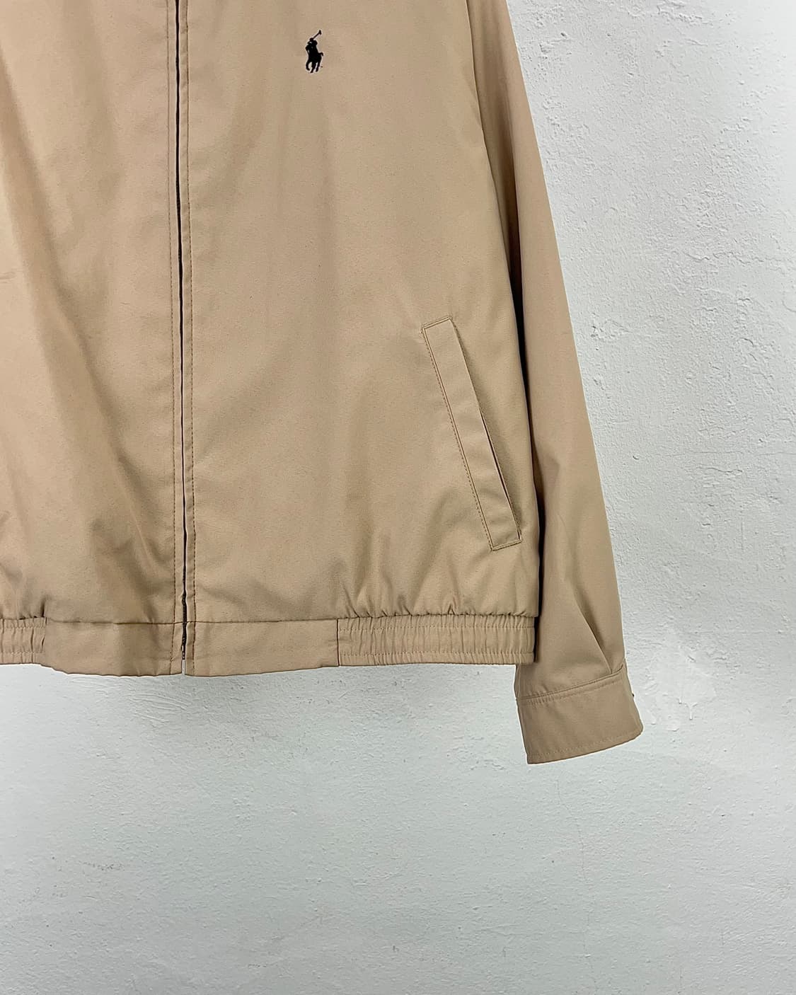 폴로 랄프로렌 베이지 폴리 쉘 퀼팅 스윙톱 자켓 상품이미지5