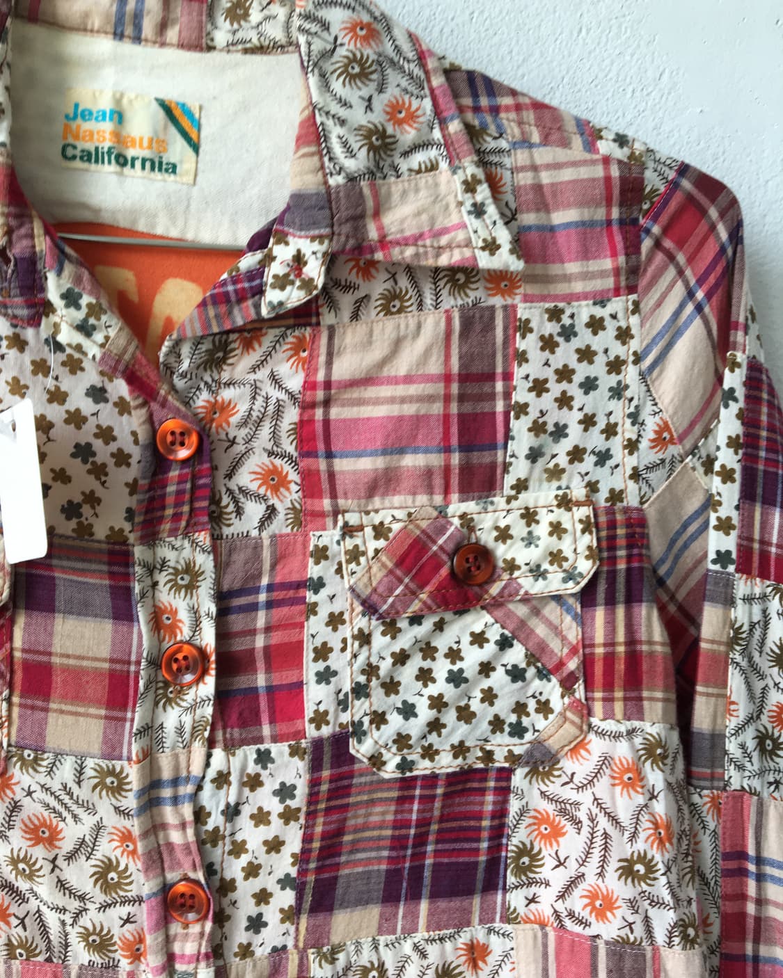 patch work shirt 상품이미지5