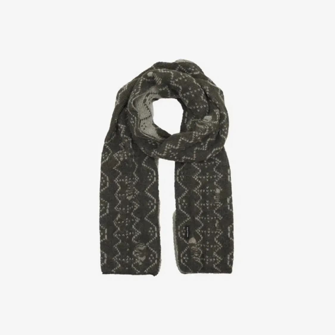 폴리테루 에스닉 머플러 올리브 상품이미지1