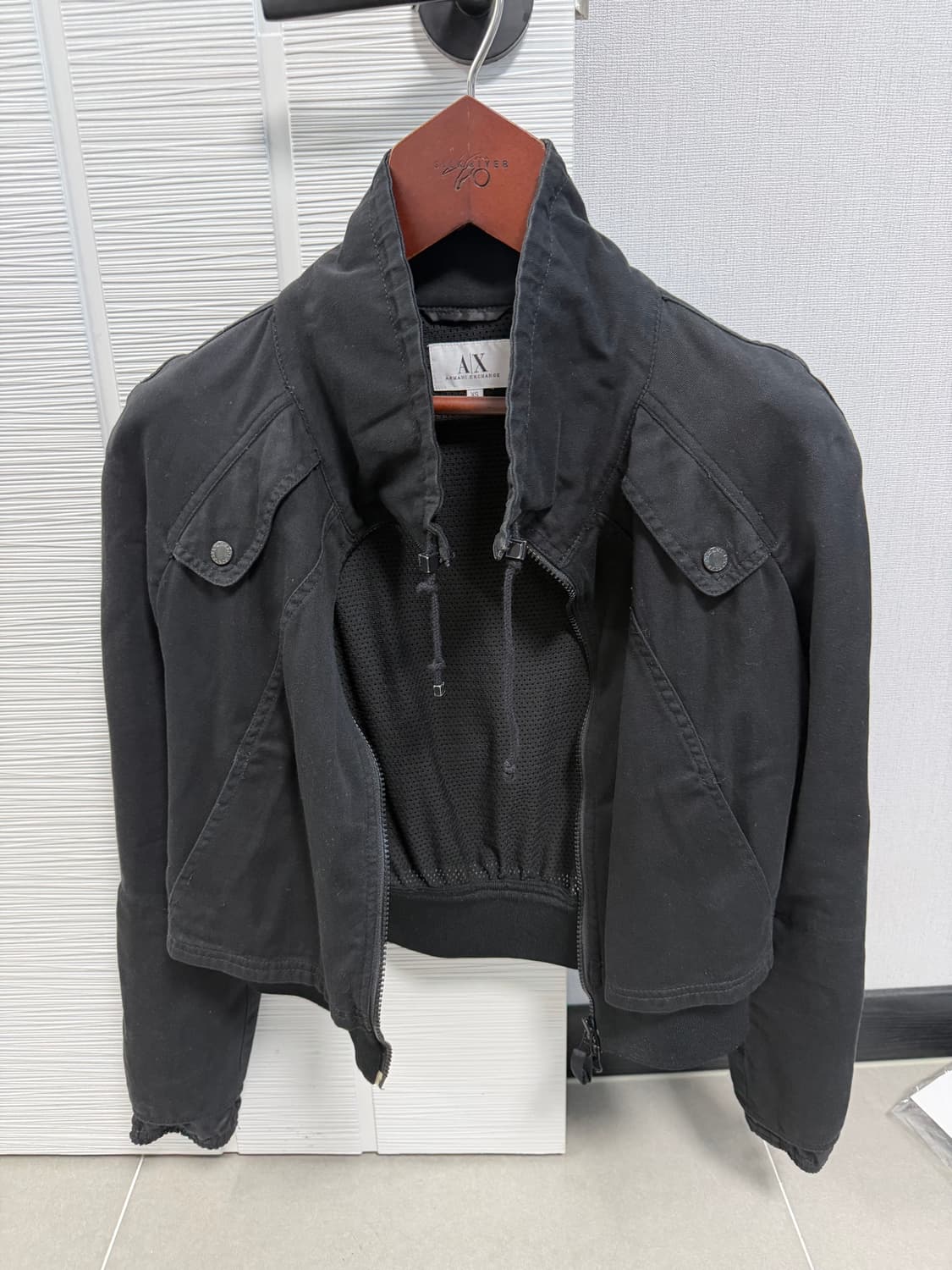 armani exchange 아르마니 투웨이 집업 자켓 여성 판매합니다 상품이미지4