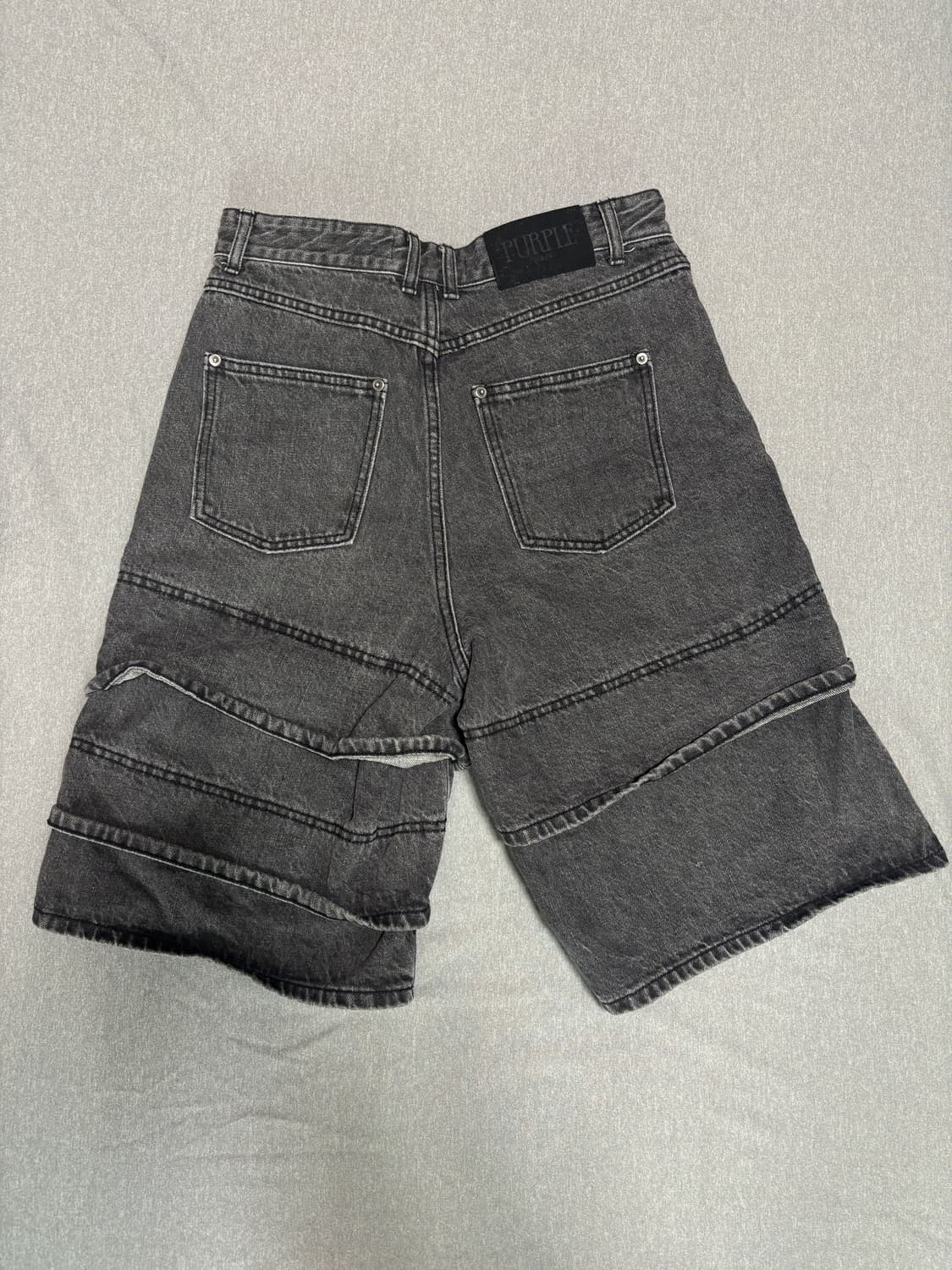 비슬로우 MULTI CUFF DENIM 숏 팬츠 (30) 상품이미지2