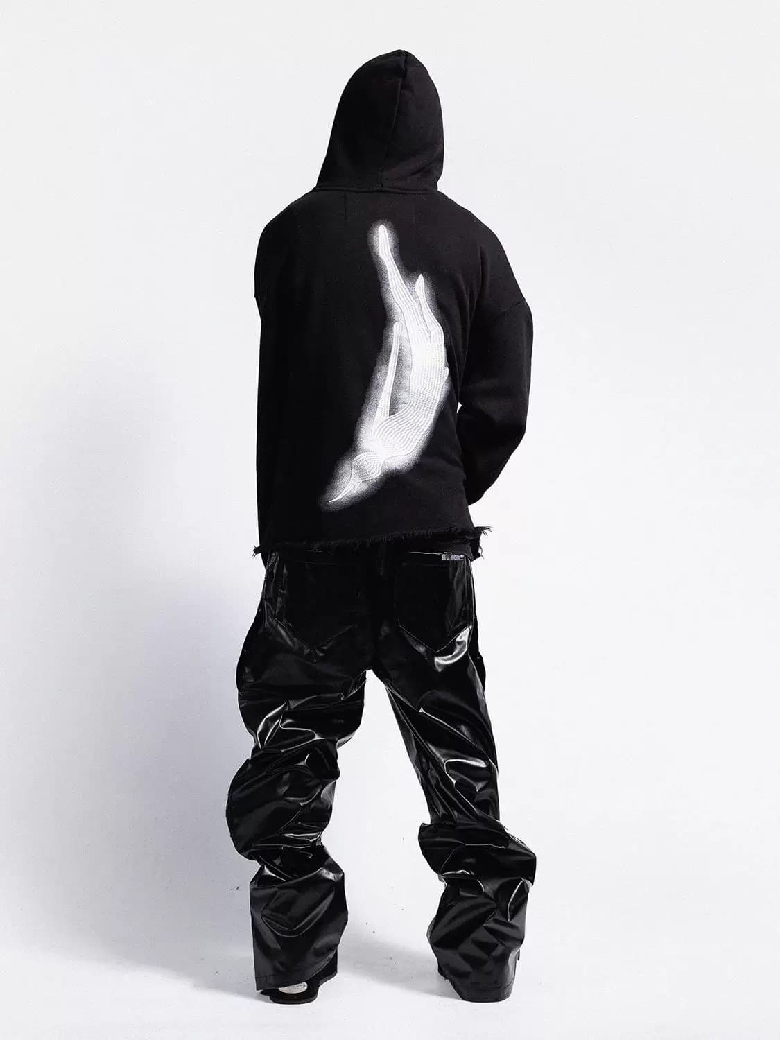 FVVO Classic logo embroidered hoodie 상품이미지7