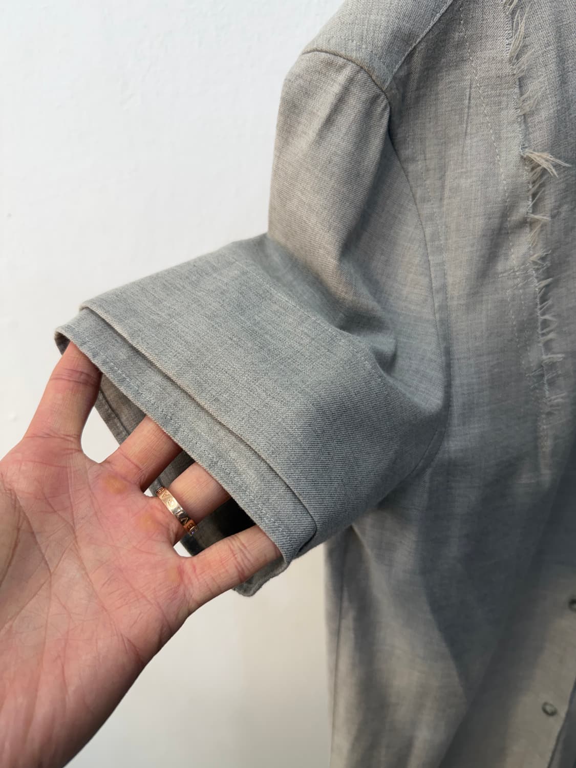 정품) 메종마르지엘라 여성 롱 셔츠 42 상품이미지4