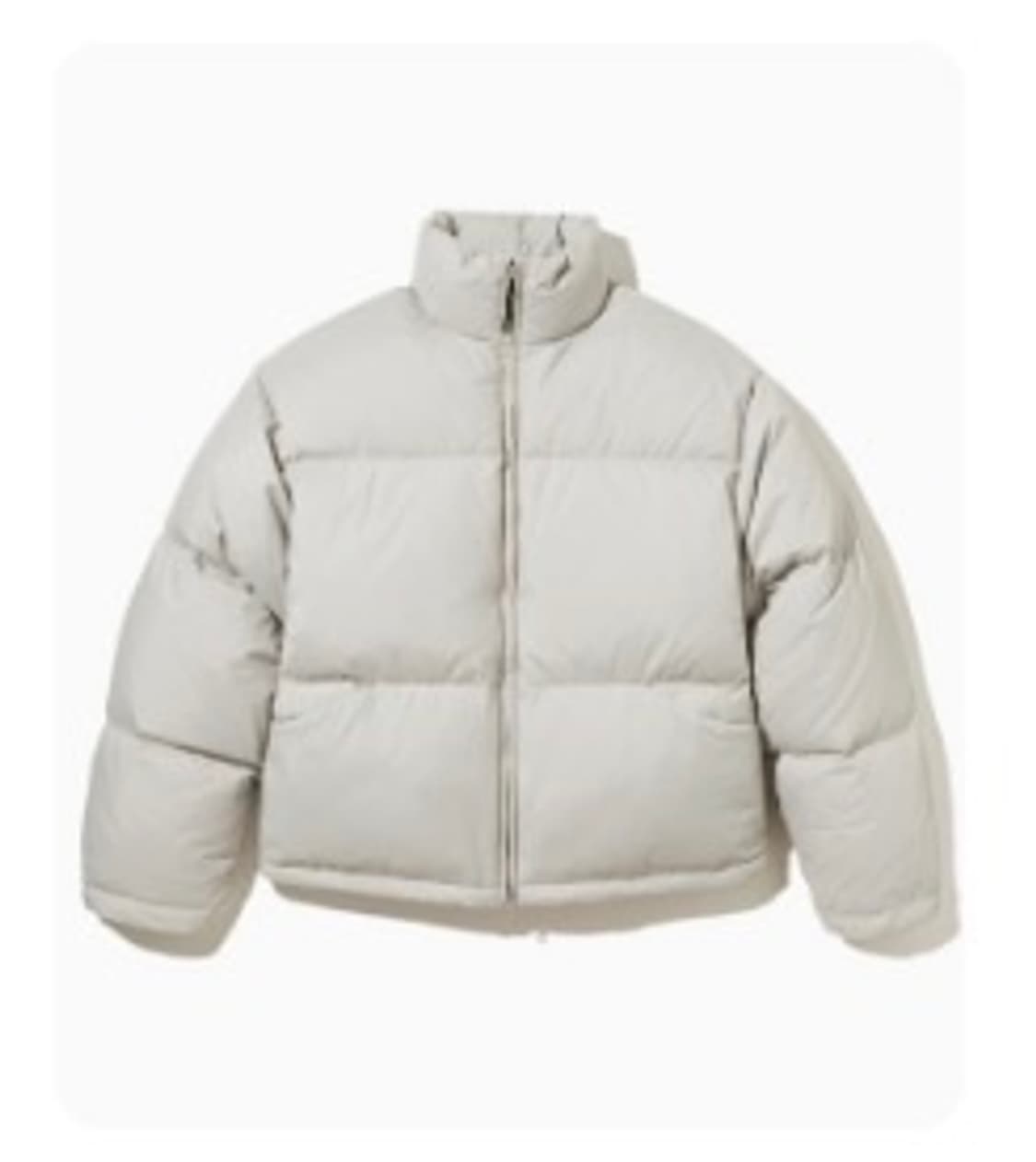 유니폼 브릿지 21fw light down parka light grey 상품이미지1