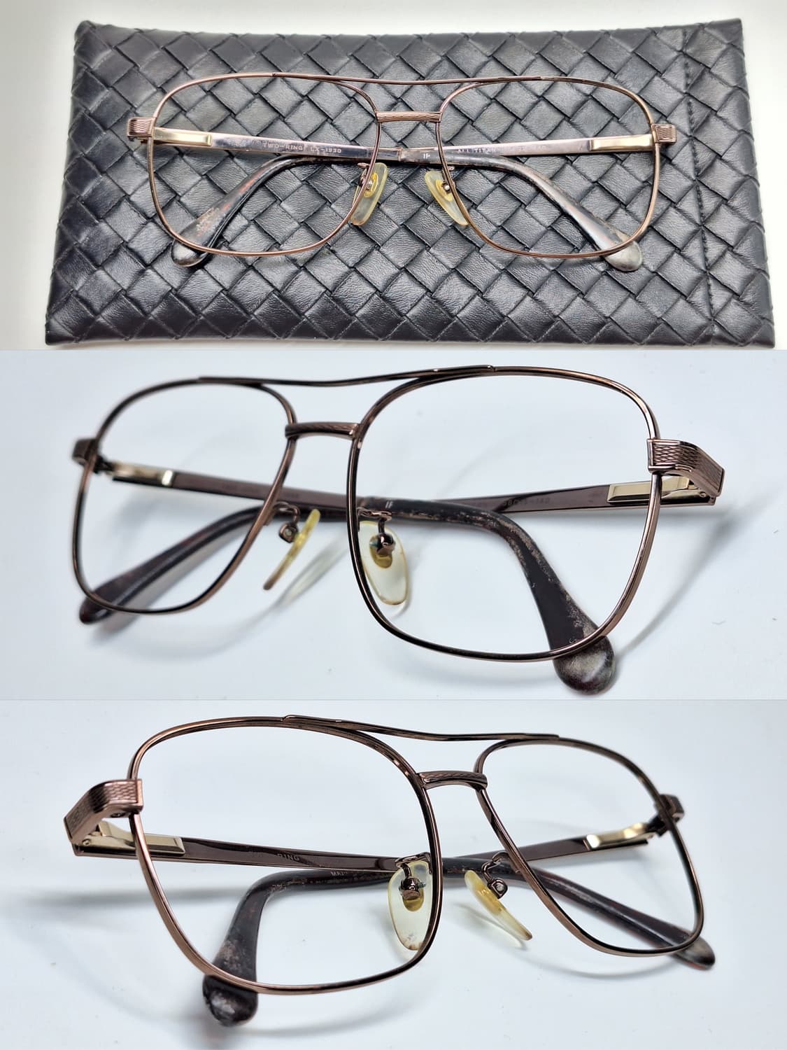 일본제 올티타늄 더블브릿지 투브릿지 안경테/Two-Ring LX-1930 상품이미지5