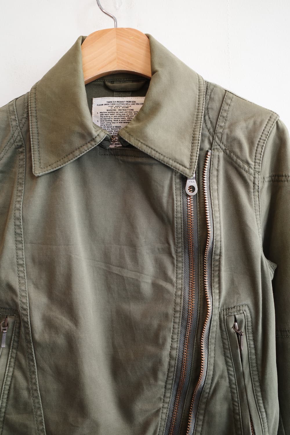 G.O.A 더블 집업 라이더 자켓  상품이미지2