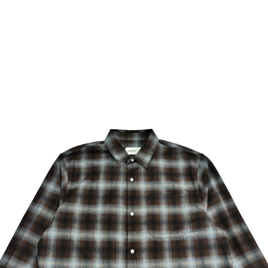 키뮤어 플란넬 체크 셔츠 상품이미지2