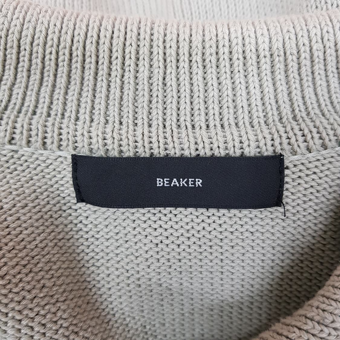 BEAKER 비이커 2021 코튼 니트 카라 가디건 2사이즈 상품이미지6