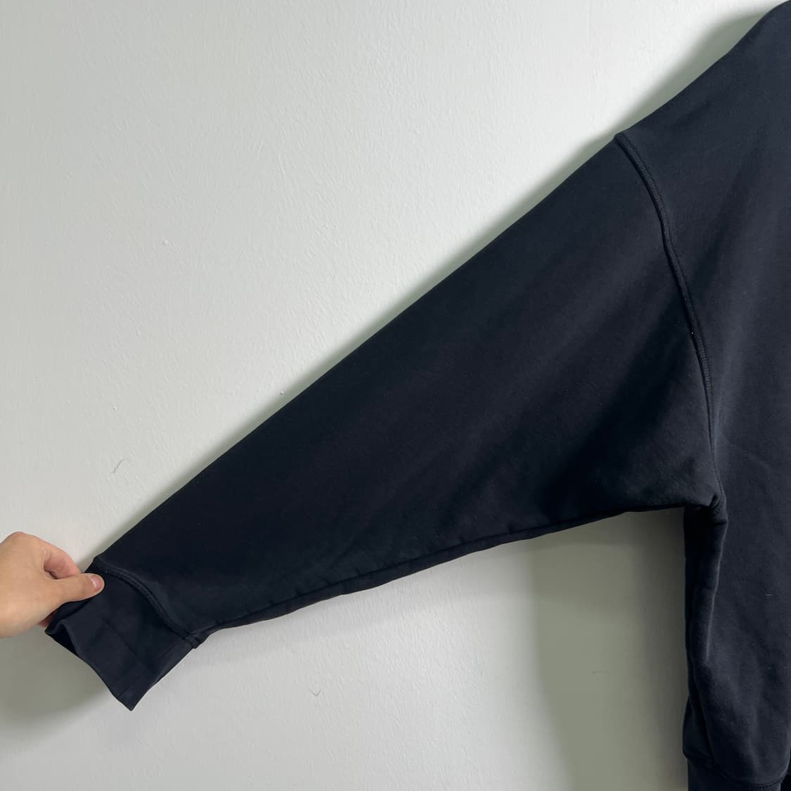 COS 코스 블랙 맨투맨 M 상품이미지7