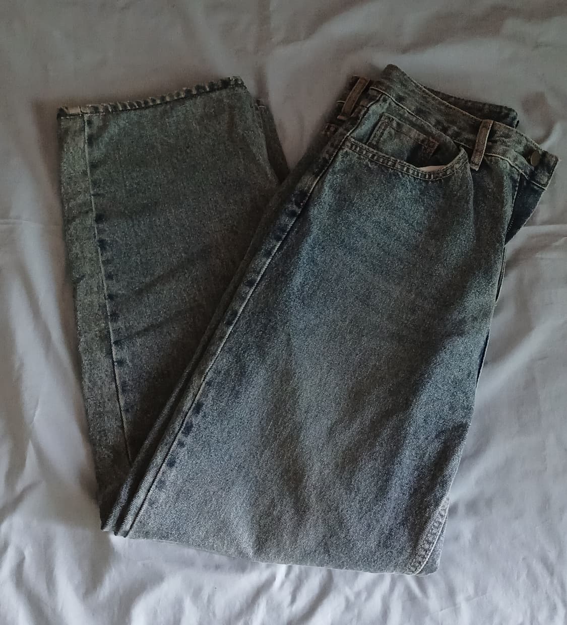 블랙업 와이드 팬츠 M 상품이미지1