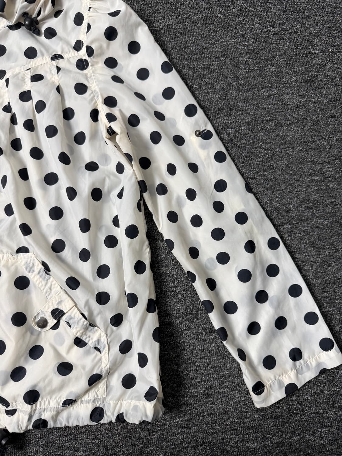 빈티지 도트 윈드브레이커 상품이미지2