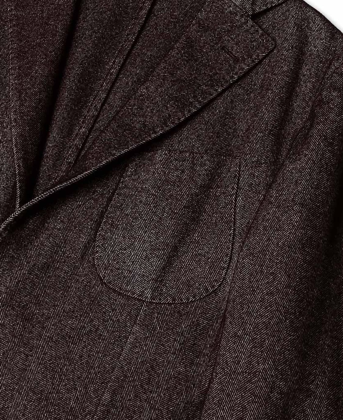 루비암 1911 [L.B.M 1911] 헤링본 울 스포츠 자켓 이태리 상품이미지3