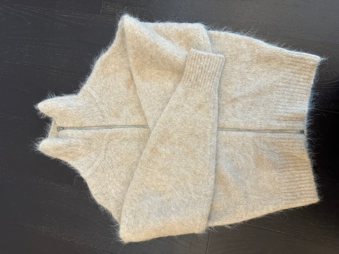 H8 maren alpaca blouson 집업 상품이미지6