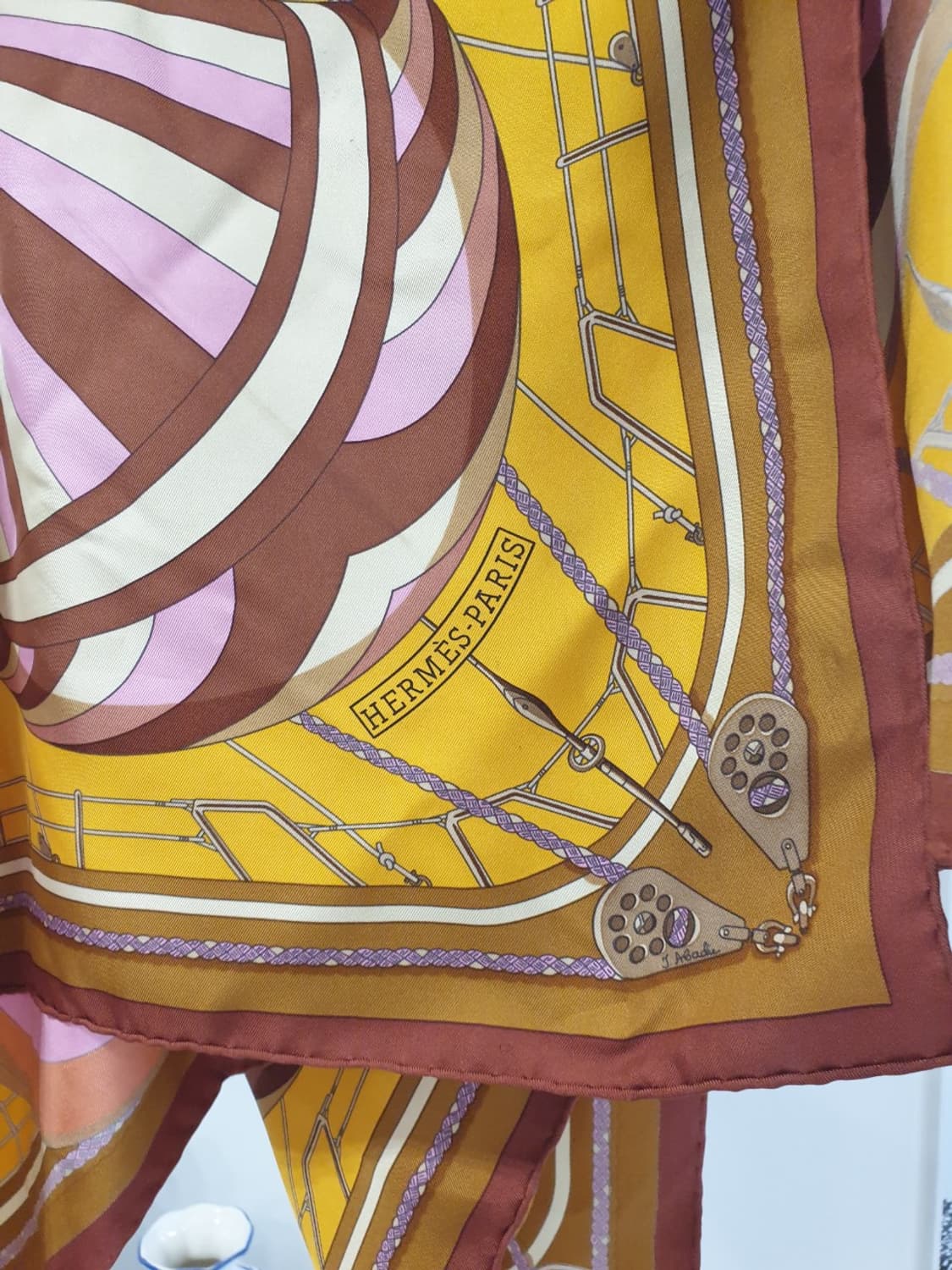 에르메스 까레 스카프 겸 숄 상품이미지4