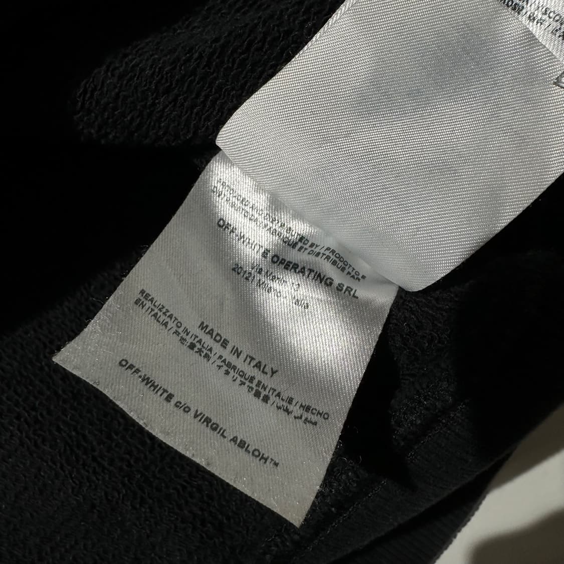 오프화이트 x 챔피온 더블애로우 후드 상품이미지10