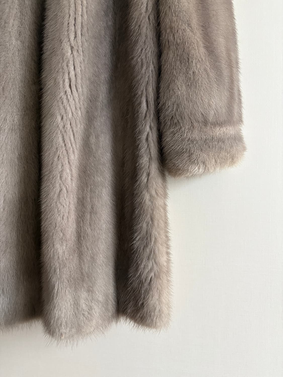 실버컬러 밍크코트  상품이미지6