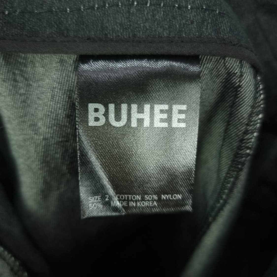 [부희](새상품) 벨티드 롱 스커트 챠콜 M19426 상품이미지10