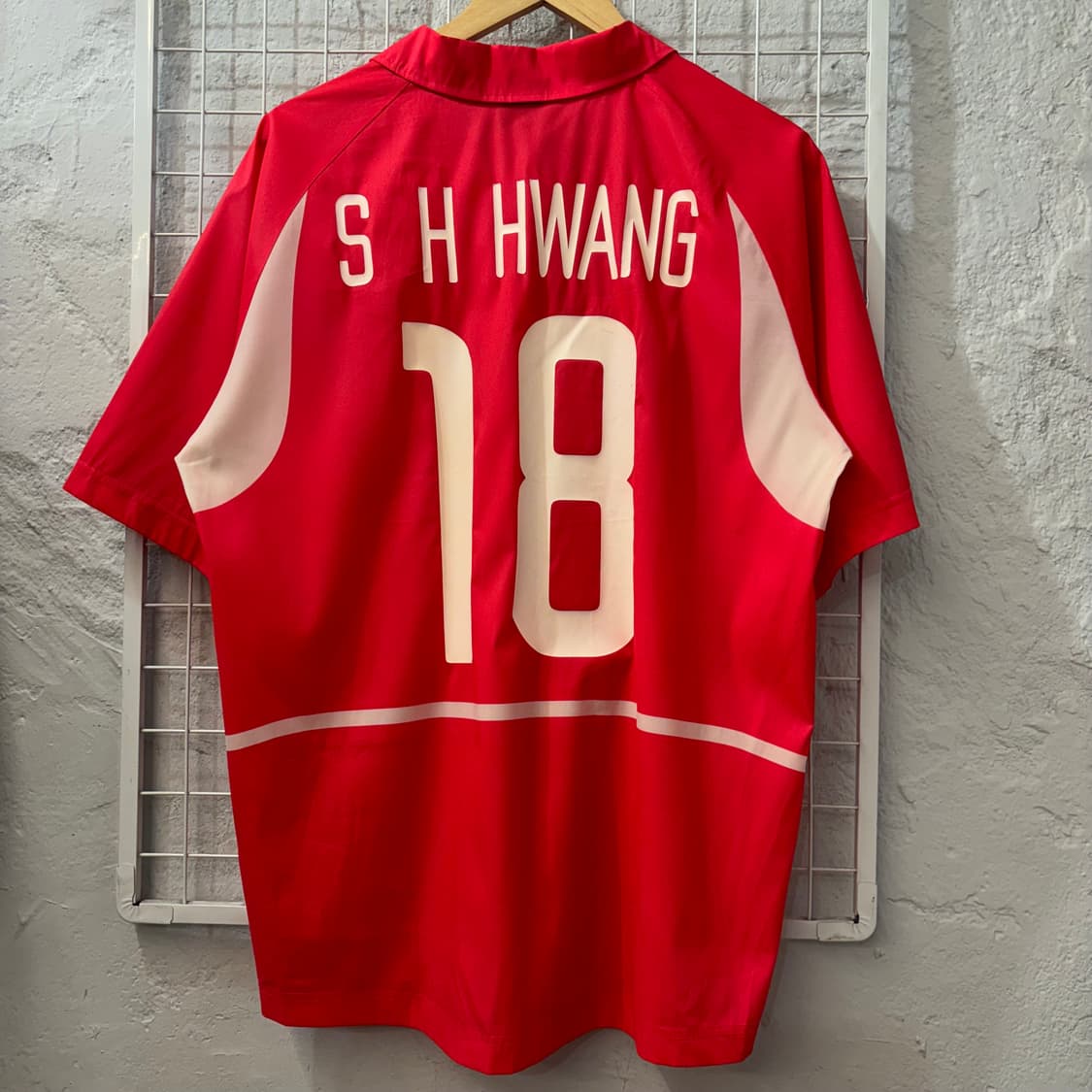 나이키 2002년 월드컵 황선홍 마킹 유니폼 져지 L  상품이미지1