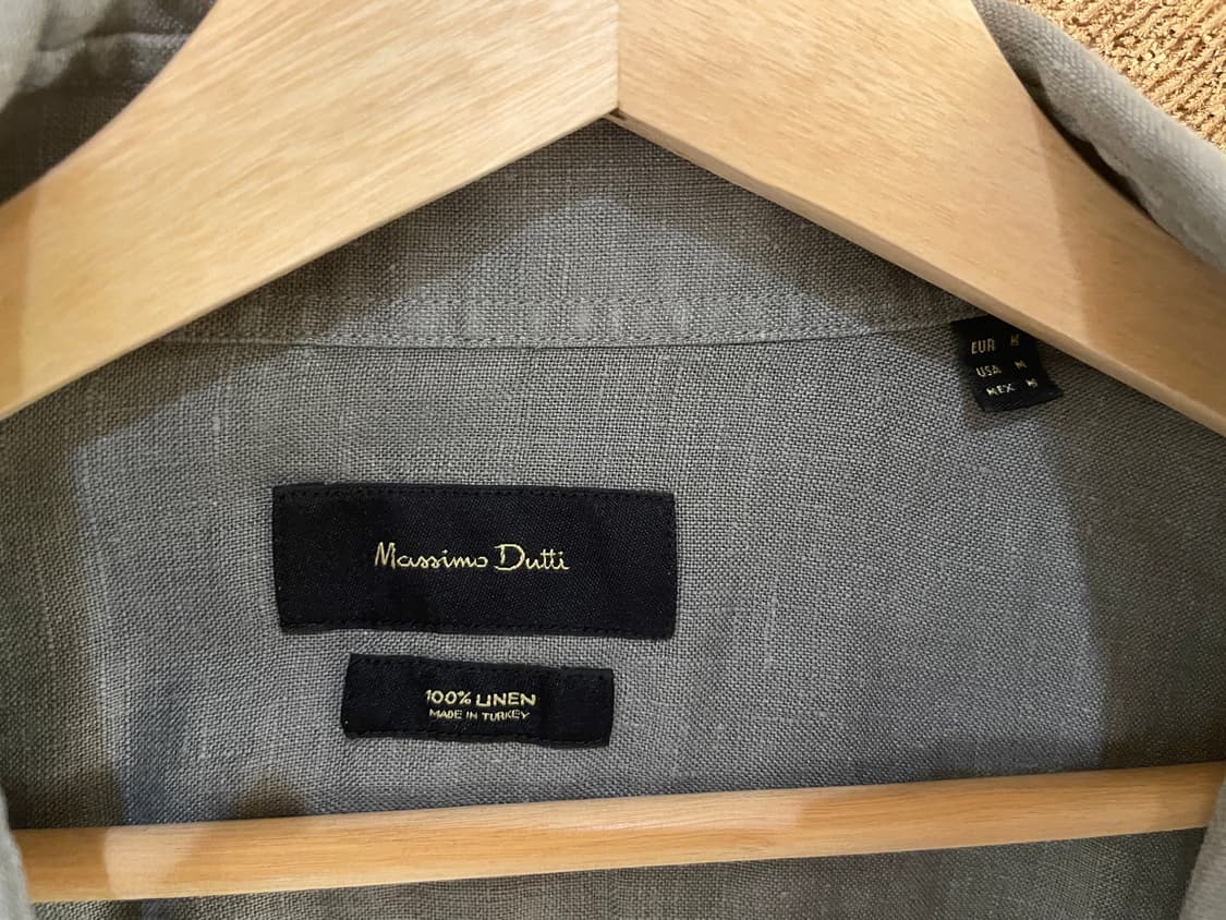 마시모 두띠 남성 린넨 셔츠 M 상품이미지3