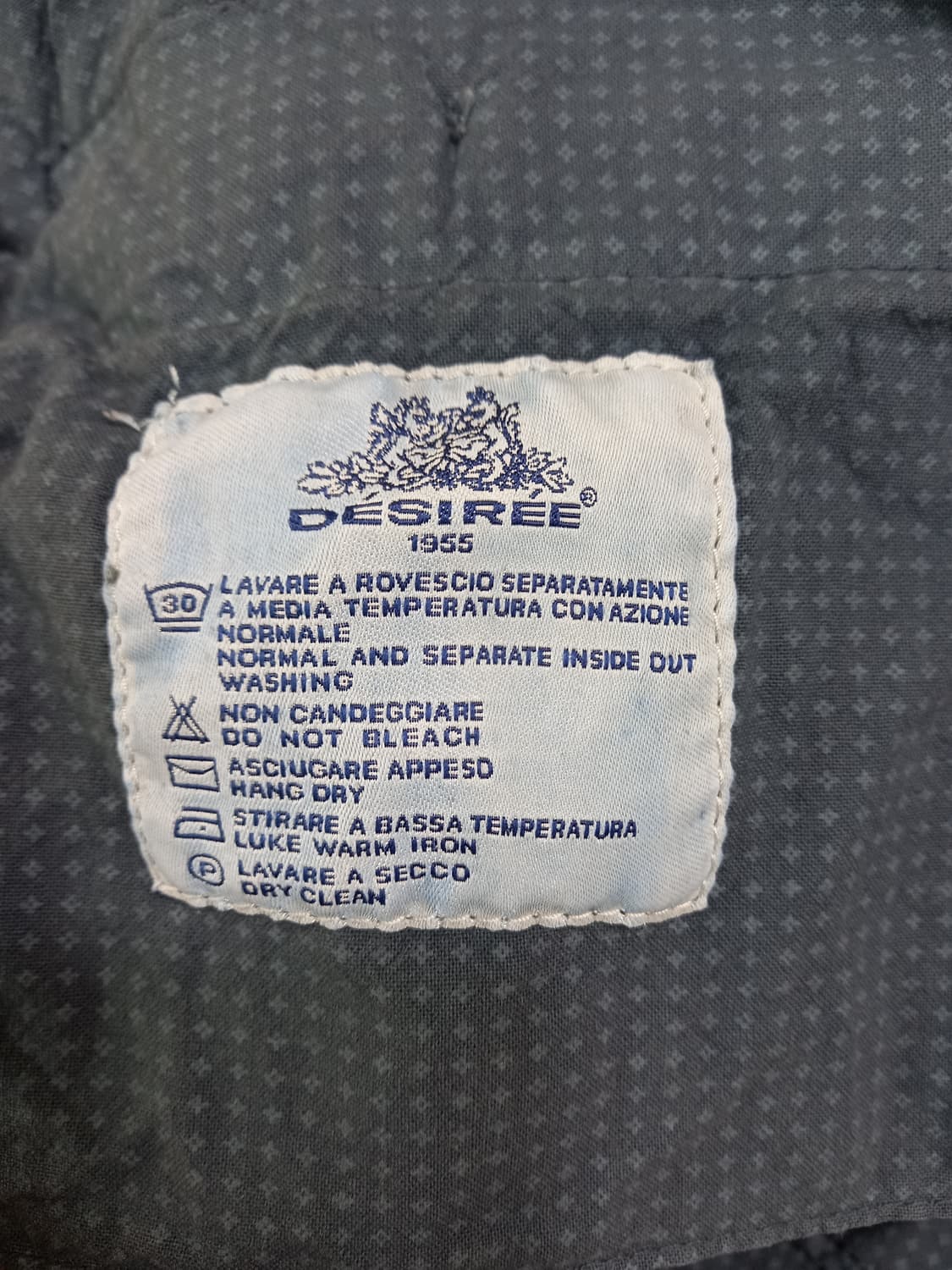 31 DESIREE(신세계) Italy 스판 치노 챠콜네이비 31-467 상품이미지7