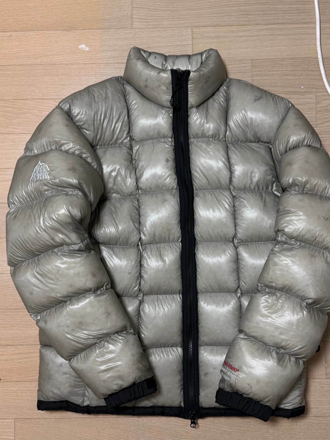 예스아이씨 올마이티 구스 다운 카키 L 상품이미지1