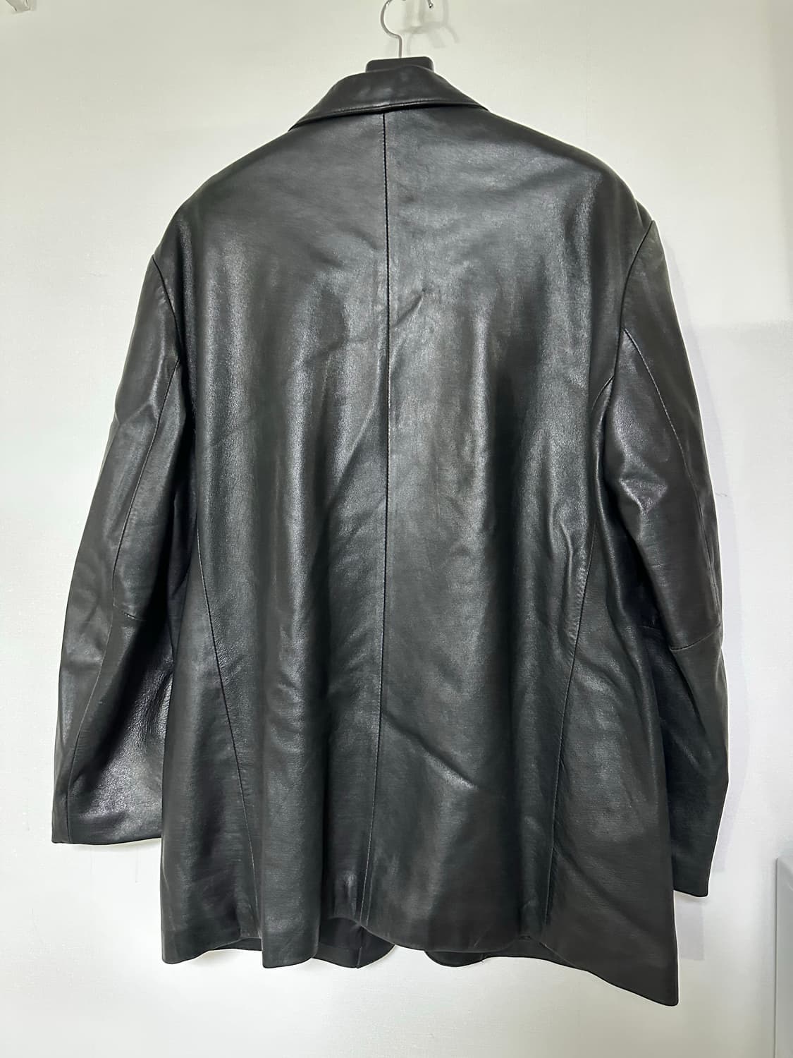 마니아 캠브리지 블랙 가죽 자켓 상품이미지2