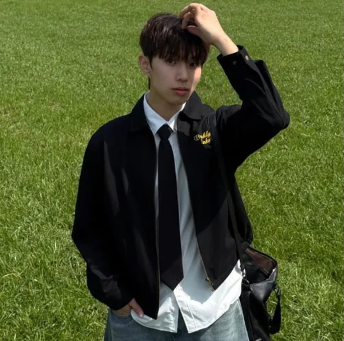 레터링 아우터 사이즈F 상품이미지2