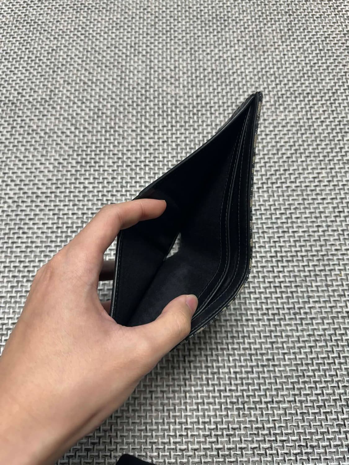 디올 오블리크 자카드 반지갑 상품이미지8