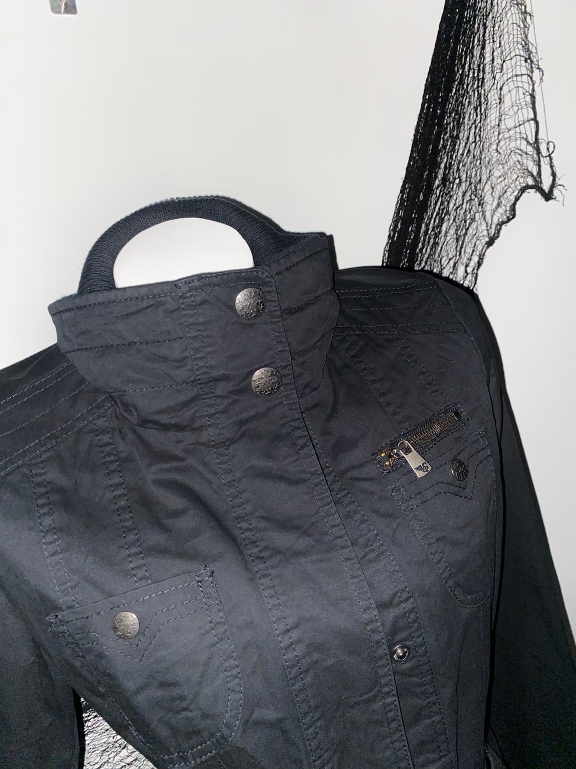 ꒰ঌ 하이넥 오네갸루 펑크 자켓 ໒꒱ 상품이미지5