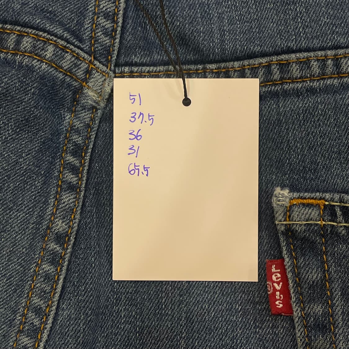 (40) Levi's 리바이스 569 데님 쇼츠 반바지 상품이미지10