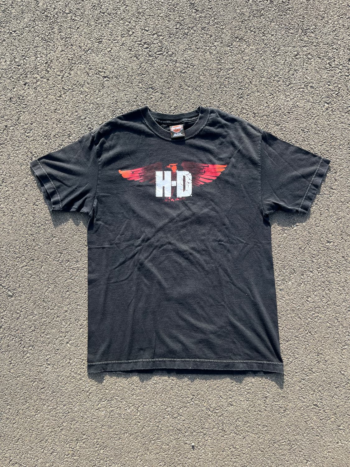 00s USA 할리데이비슨 ‘아이다호 모스코바’ 티셔츠 상품이미지2