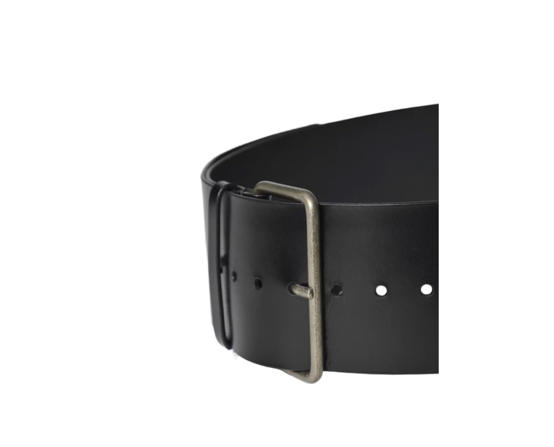 앤드뮐미스터 블랙 레더 벨트 상품이미지2