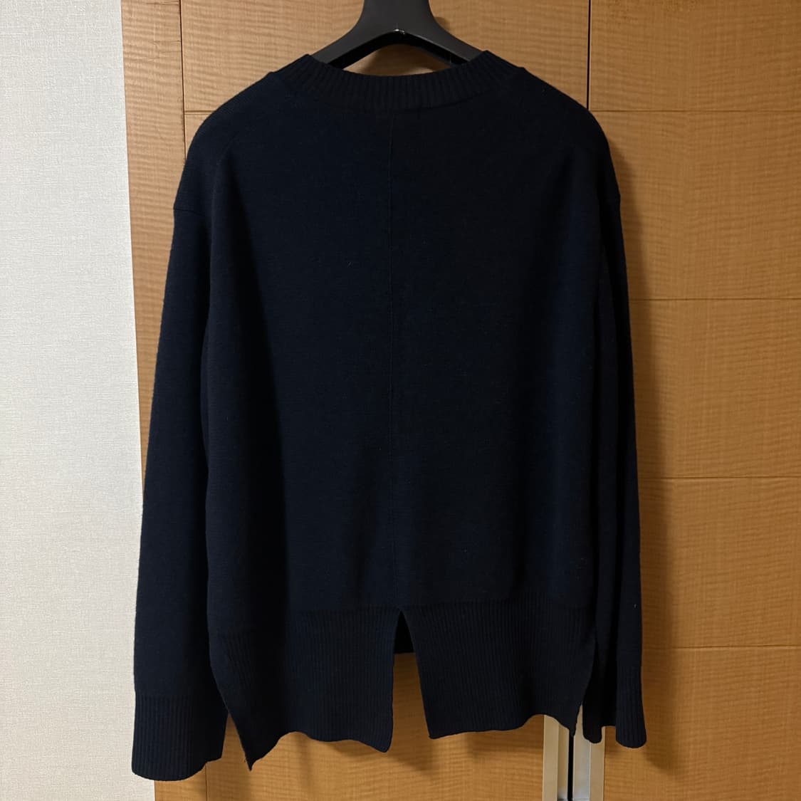 F 한섬 시스템 SYSTEM 울100 니트 네이비 상품이미지5