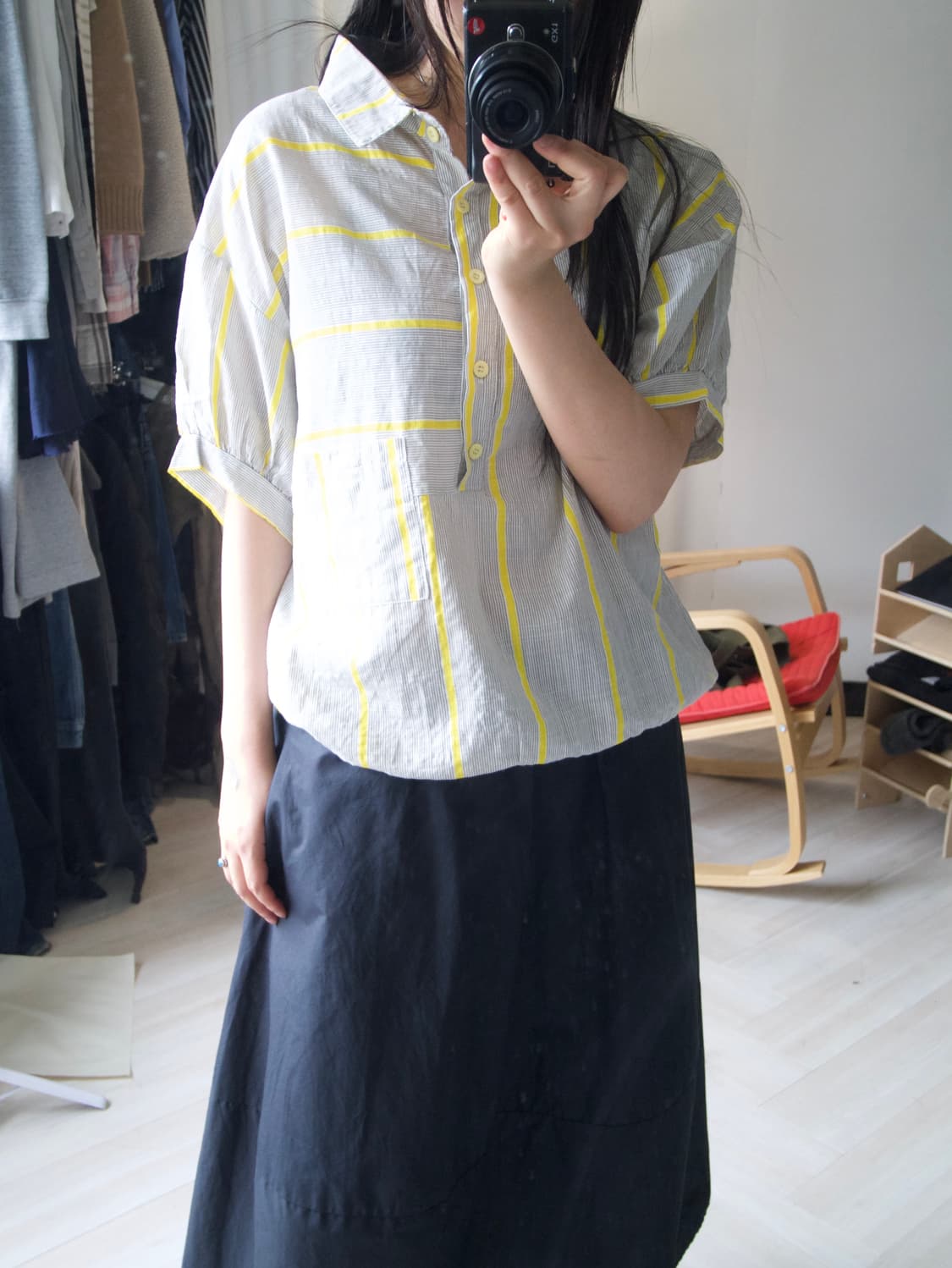 lemon line stripe shirts 상품이미지6