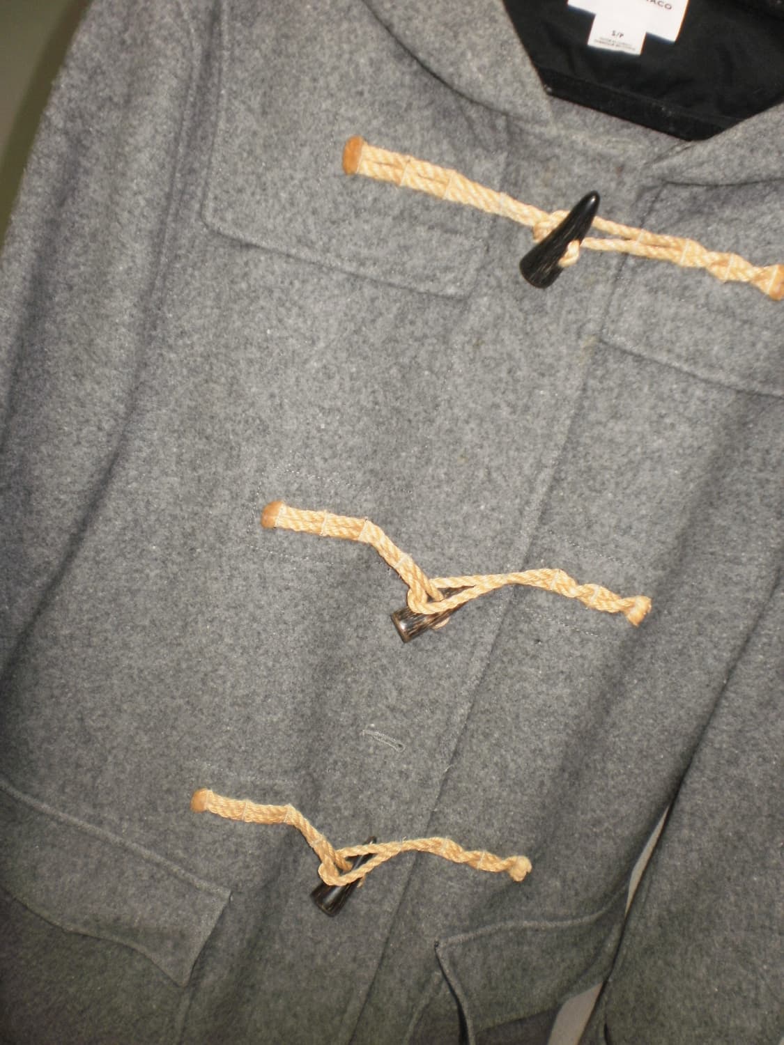 unisex) grey duffle coat 상품이미지3