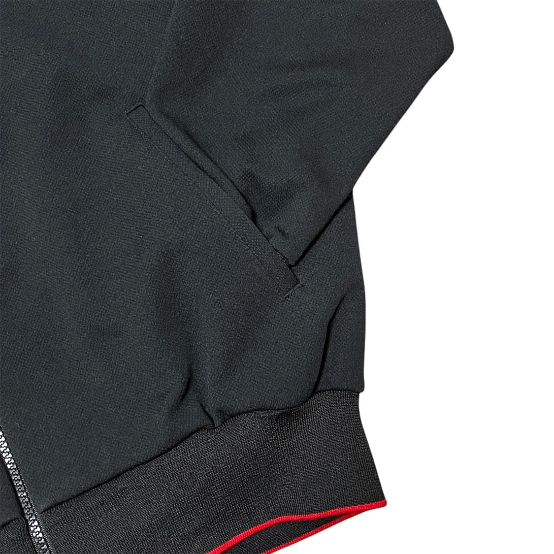 80s 아디다스x데상트 블랙 레드 져지 상품이미지3