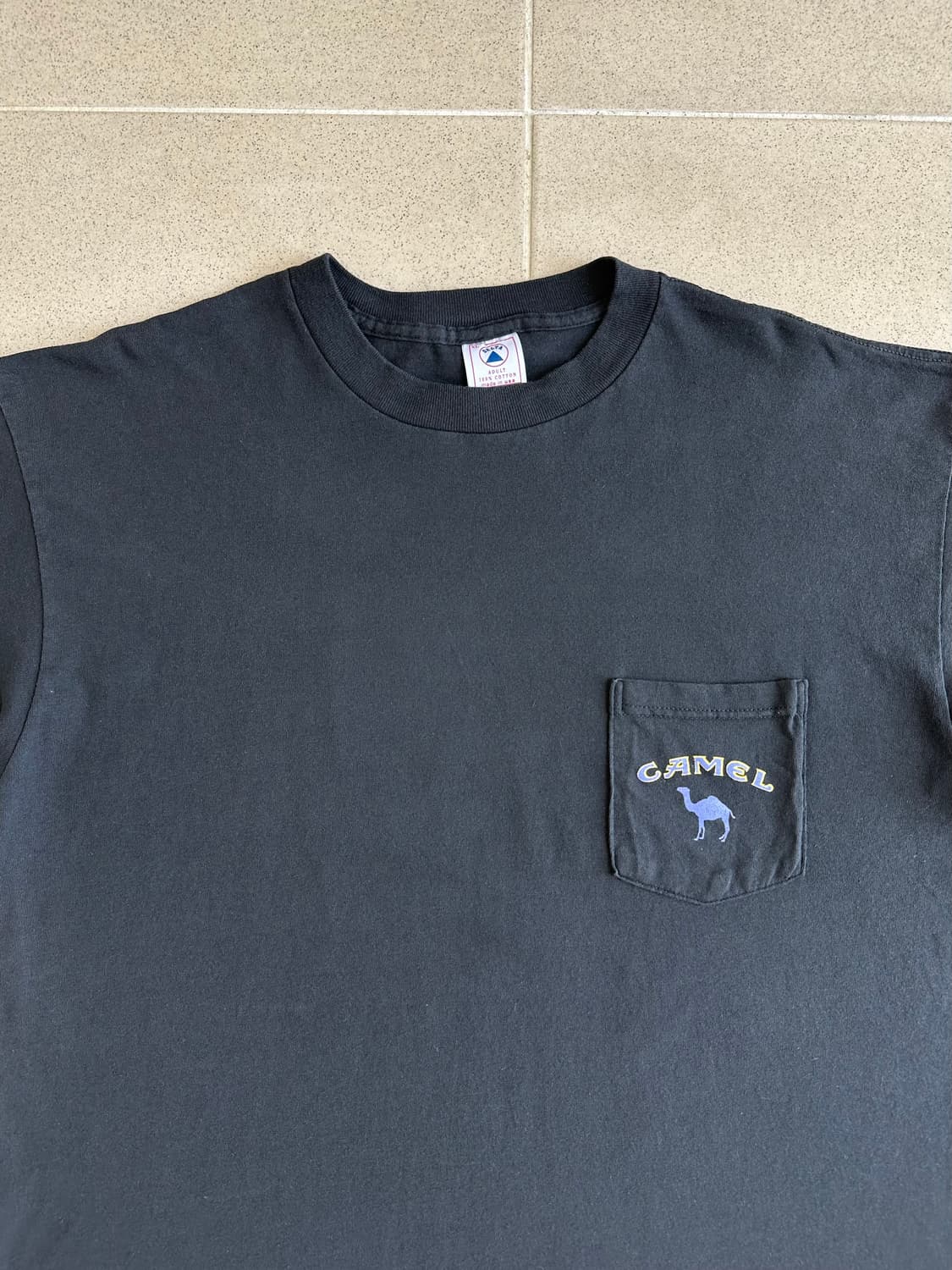 90s 빈티지 카멜 시가렛 티셔츠 XL Joe's place 상품이미지5