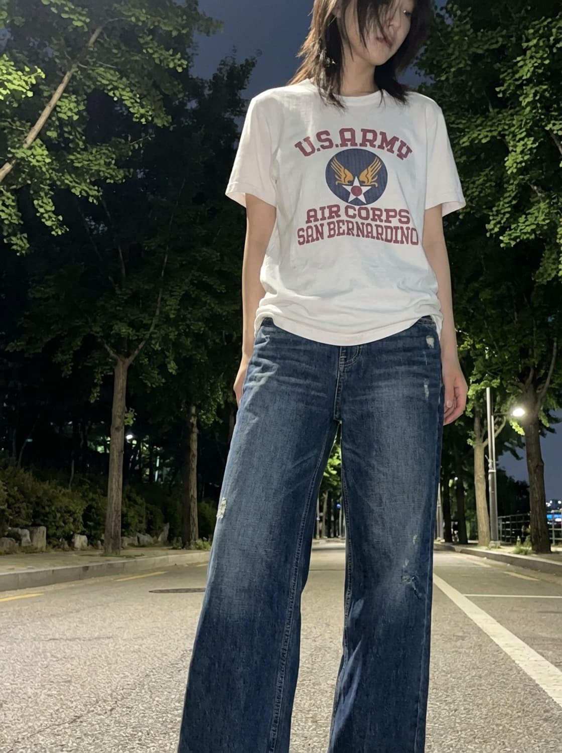 리얼 맥코이 us 공군 티 상품이미지1