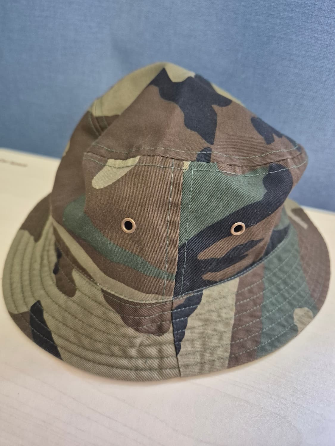 뉴하탄 카모 패턴 버킷햇 S/M 상품이미지3