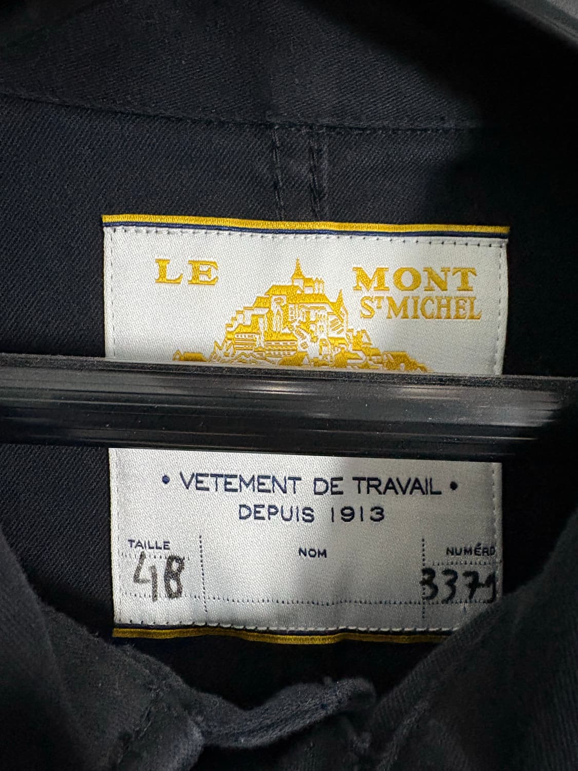 르몽생미셸 48사이즈 블랙 상품이미지3