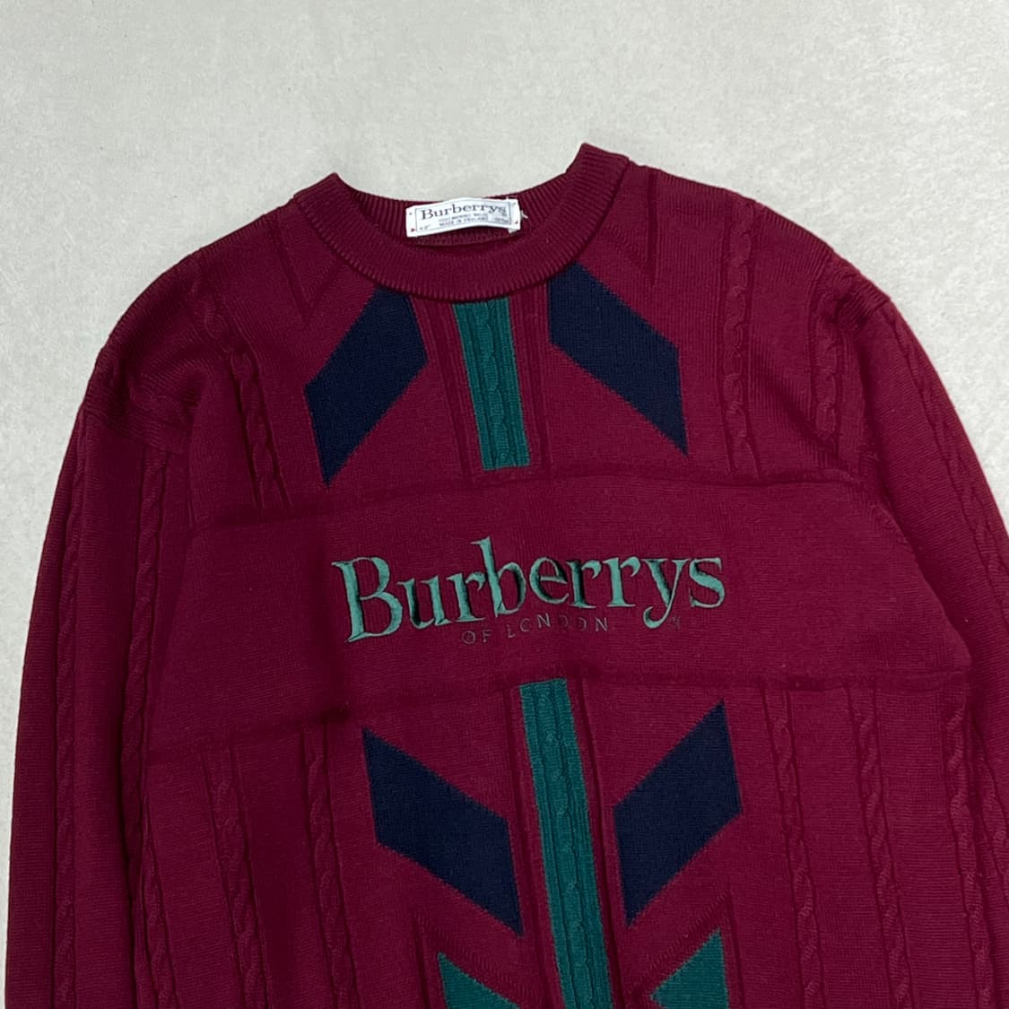 버버리 자수로고 니트 s09011 상품이미지3